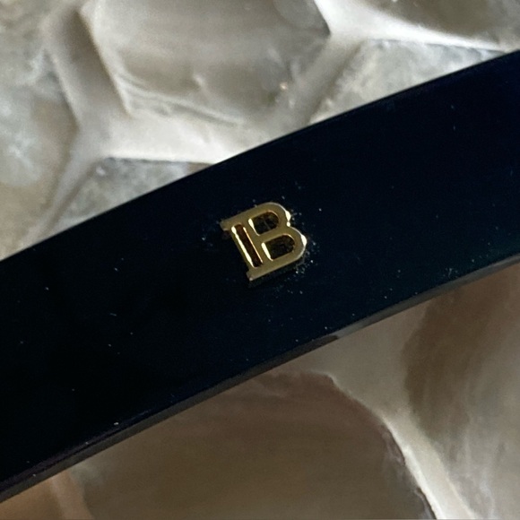 LIKE NEW!  Balmain Paris Barrette pour Cheveux in Medium Black